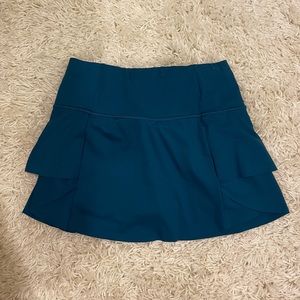 Athleta blue tennis skort